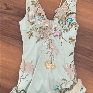 Mandalay green dress